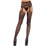 Stocking - Net & Lace Suspender